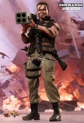 Buy Hot Toys 1/6 Commando Mms276 John Matrix Arnold Schwarzenegger Movie Figure • 584.99£