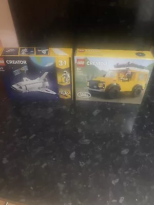 Buy Lego Creator40650 Land Rover And 31134 Space 3 In 1. New Sealed. • 29.99£
